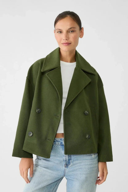 Rocío – Chaqueta corta de doble botonadura Valera Madrid