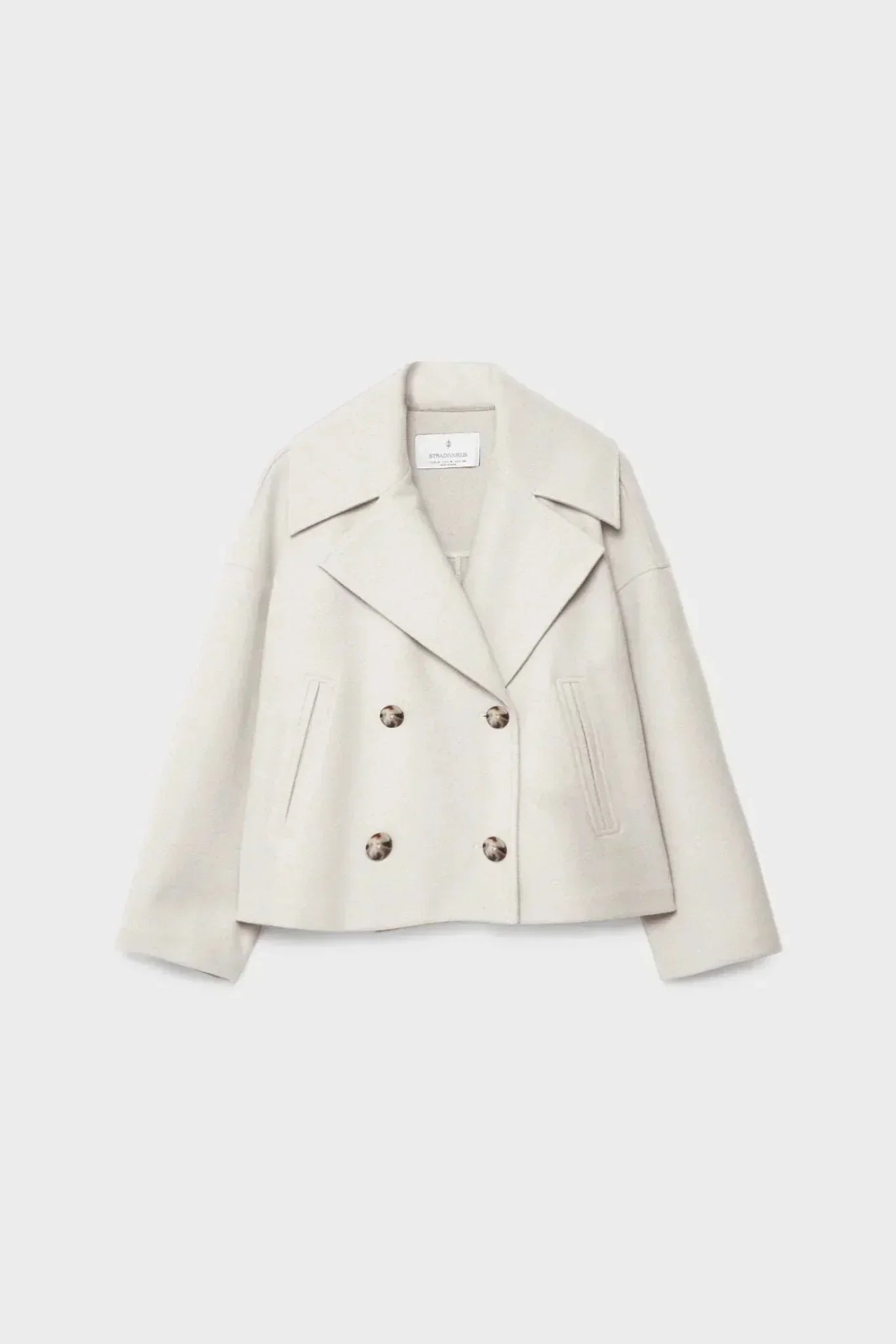 Rocío – Chaqueta corta de doble botonadura Valera Madrid