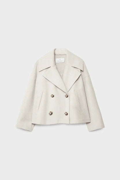 Rocío – Chaqueta corta de doble botonadura Valera Madrid