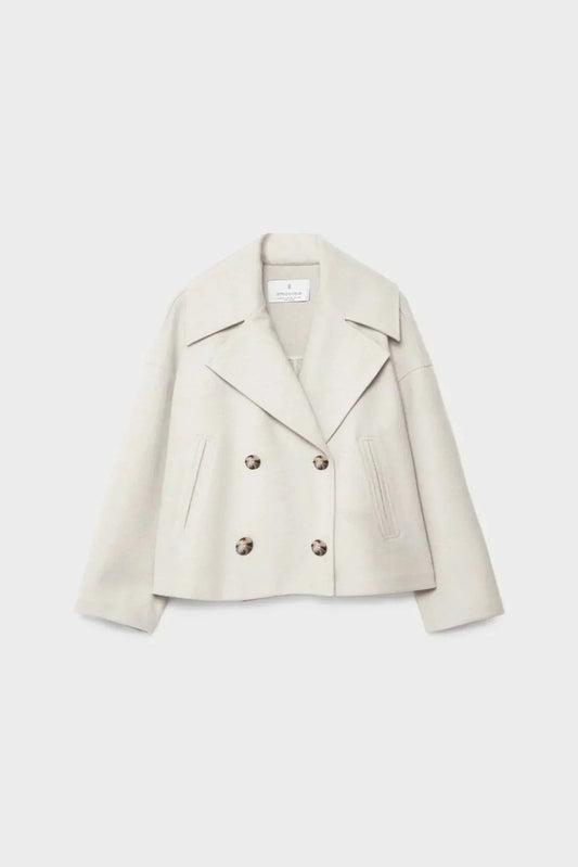 Rocío – Chaqueta corta de doble botonadura Valera Madrid